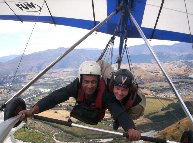 Hang gliding wasn't in Robin's original plans...but she's so glad she went!